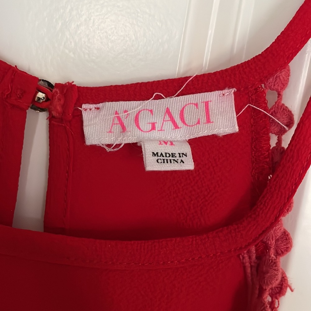 Red Tank Top - Picture 3 of 4